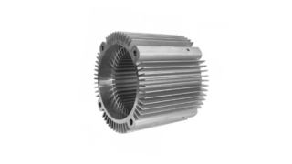 Custom Extruded Aluminum Sunflower Heatsink OEM Precision CNC Machined Heatsink