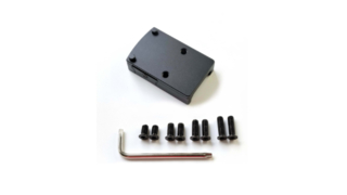 Custom CNC Machined Low Profile RMR Rail Mount Compatible with RMR SRO 407C 507C 508T Optic Footprin