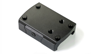 Red Dot Picatinny Rail Mount Low Profile Adapter Plate for RMSc Footprints